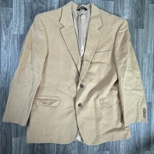 Jos A Bank 100% Camel Hair Blazer Sports Coat Jacket – Camel Tan – Pre‑Owned
